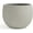Gray, variant on GlowPlume Ball Concrete Planter Outdoor Indoor, Large Tall Cement Plant Pots for Trees Flowers (Black, 16 inch)