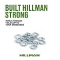 thumbnail image 3 of Hillman Split Washers, 1/4", Steel, Zinc Finish, Silver, 25 pack, 3 of 6