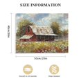 thumbnail image 3 of ARISTURING  Old Barn Canvas Wall Art: Farmhouse Landscape Painting Picture Rustic Farm Scene Artwork Country Rural Print Decor for Bedroom Living Room Kitchen, 3 of 6