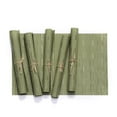thumbnail image 5 of Clearance!Egooesam Placemats,European Style Non-Slip Heat Insulation Bamboo Grain Solid Color Table Mat,Dinnerware Sets,Clearance Items,Clearance Sale, 5 of 5