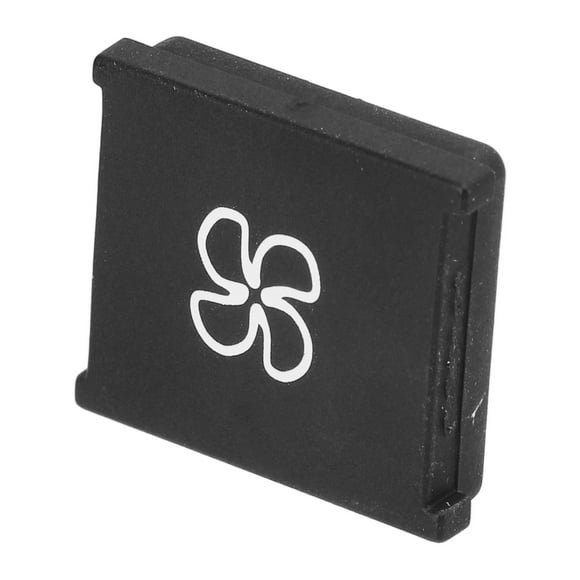 Wind Air Volume Fan Button Cover,Car Air Conditioner Button AC Fan Button Cap Air Conditioning Switch Button Cap Effortless Installation