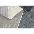 thumbnail image 3 of 2' X 10' White And Blue Abstract Power Loom Stain Resistant Area Rug, 3 of 10