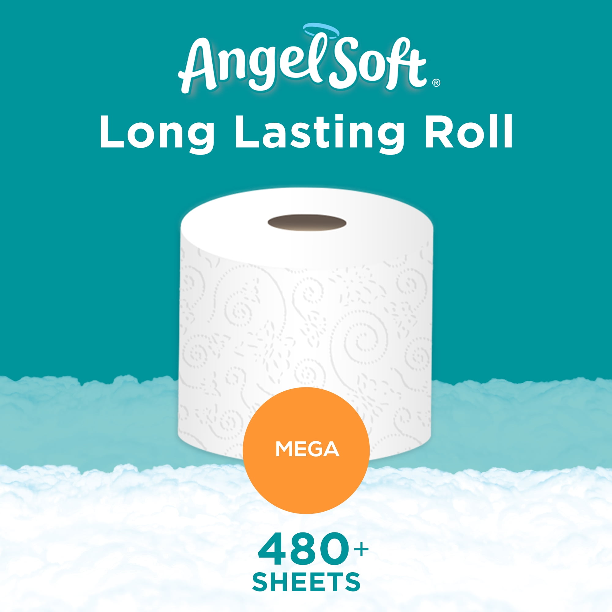 Angel Soft Toilet Paper, 18 Mega Rolls (= 72 Regular Rolls)