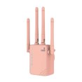 thumbnail image 1 of Amplificador Red Antena 1200Mbps Repetidor Inalámbrico Banda Dual 2.4GHz/5.8GHz para El (Enchufe La UE) Rosa, 1 of 8
