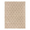 thumbnail image 3 of Unique Loom Trellis Shag Collection Area Rug - Ruby (10' x 13' Rectangle Light Brown/Ivory), 3 of 11