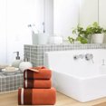 thumbnail image 3 of Juego de 3 toallas de mano para baño, toallas absorbentes suaves de algodón para baño, toallas de Spa, toalla de 34*74cm, toalla de baño 70*140cm, 3 of 7