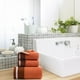 thumbnail image 3 of Juego de 3 toallas de mano para baño, toallas absorbentes suaves de algodón para baño, toallas de Spa, toalla de 34*74cm, toalla de baño 70*140cm, 3 of 7