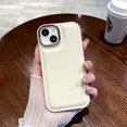thumbnail image 1 of Luxury Plating Design Solid Color Phone Case For iPhone 15 14 13 12 11 Pro Max New Girl Simple All-inclusive Soft Silicone Cover, 1 of 5