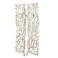 thumbnail image 6 of DecMode Gold Aluminum Metal Inspired Coral Wall Decor (2 Count), 6 of 14