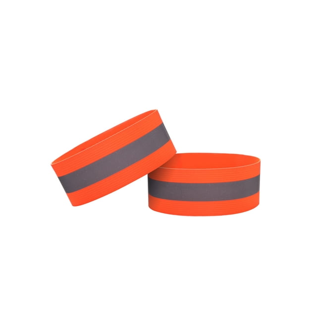 Sonducket Brazalete con cierre reflectante, elástica, advertencia, seguridad nocturna, correa para el brazo, correr, pescar, caminar, Ciclismo Naranja