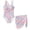 Colorful Mermaid Scales 3, variant on Xoenoiee Giraffe Flower Print Girls Swimsuits Halter One Piece Bathing Suit with Cover Up Skirt Adjustable Strap Teen Girl Swimsuit Swimwear Set, Size 7-8 Years