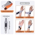 thumbnail image 2 of Topboutique Wrist Brace, Ultra-Thin Compression Strap, Breathable Elastic Sport Wrist Support, Adjustable Wrist Wrap for Tendonitis Arthritis Carpal Tunnel,Ideal for Women Men Sports Work,2 Pcs Gray, 2 of 7