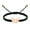 Rose, variant on Butterfly Urn Pendant Braided Rope Bracelet Funeral Urns Bracelets for Cremation Ashes Memorial Jewelry