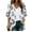 White, variant on jjayotai Generic Kimono Cardigan For Women, 2024 Summer Fall 3/4 Sleeve Open Front Chiffon Beach Coverups Lightweight Loose Tops