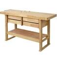 thumbnail image 2 of Olurrisa 60in Workbench with 4 Drawers Wooden Workbench for Garage Workshop and Home, 2 of 7