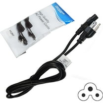 HQRP AC Power Cord for LG 55LB5900 47LA7400 47LB6100 47LN5200 49LB5550 47LA6950 47LA6900 32LN520B 47LA6205 47GA6400 HDTV TV LCD LED Plasma DLP Mains Cable