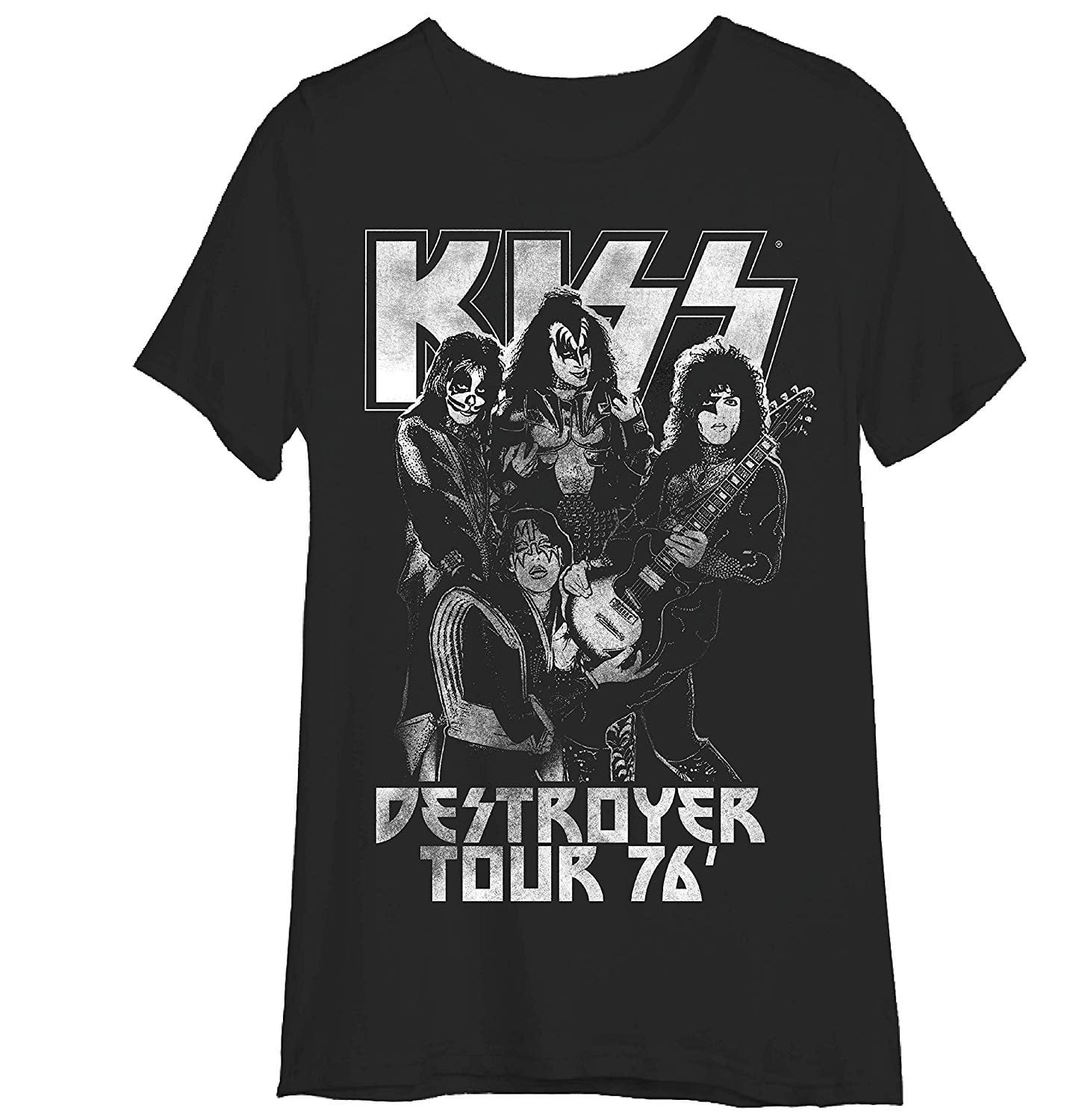 KISS Ladies KISS Classic Rock Shirt Kiss Destroyer Vintage Tee