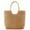 Light Brown, variant on Yucurem Summer Hand-woven Beach Bag Shoulder Handbag Women Straw Hobo Bags Large Capacity Beach Shopping Tote Bag for Holiday Traveling,Beige