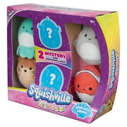 Squishville By Squishmallows Mystery 2 Mini Plush Sealife Squad, 6 Pack