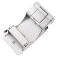 thumbnail image 3 of Slide Click Buckle Automatic Leather Belt Buckle Belt Buckle Replacement for Men, 3 of 10