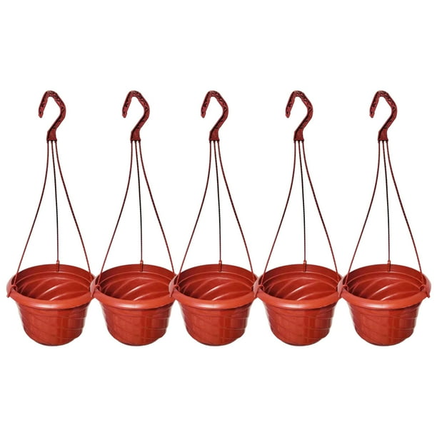 Redempat 5pieces Hanging Flower Plant Baskets Water Saving And Drought