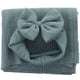 thumbnail image 1 of BRIGHTFUFU 1 set Baby Swaddle Blanket y Dienband Recibia Recién nacida Recibida para niñas para niños Niñas, 1 of 8
