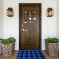 thumbnail image 4 of Kdxio Buffalo Plaid Blue Black,16" x 24", Non-Slip Front Door Mats,Outdoor Welcome Mat Washable, 4 of 9