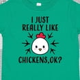 thumbnail image 4 of Inktastic I Just Really Like Chickens Ok Boys or Girls Toddler T-Shirt, 4 of 5