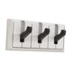 thumbnail image 5 of Gancho de pared plegable Gancho abatible Perchero Organizador Adorno Montado en la pared para 3 ganchos, 5 of 9