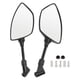 thumbnail image 2 of Espejo retrovisor de motocicleta Jadeshay 360° ABS Metal Vidrio Tipo A, 2 of 8