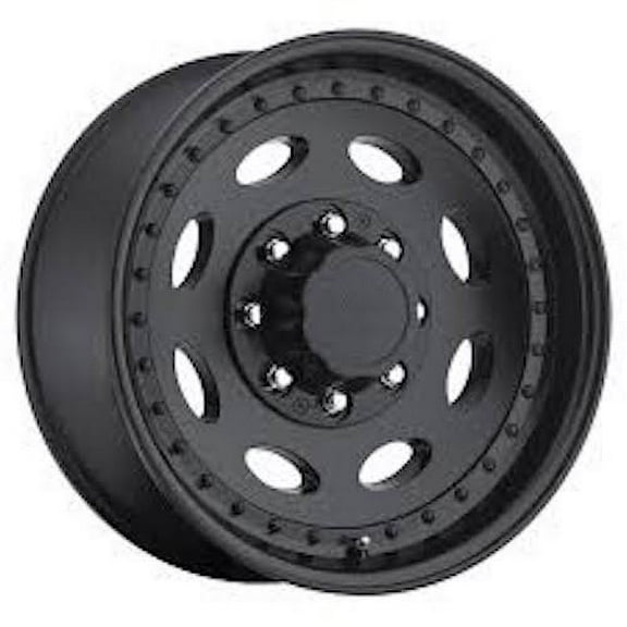19.5x7.5 Vision HD 81 Heavy Hauler Matte Black Wheel 8x6.5 (0mm)