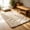 Brown, variant on Wave Textured Floor Mat - Polyester Spandex Soft Pile Rug for Bathroom, Bedroom, Living Room, Entryway - Dense Weave, Easy Cleaning Gray