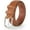 Brown, variant on AWAYTR Kids Belt for Boys and Girls - Kids PU Leather Belt for School Uniform Jeans Age 6-10 Years