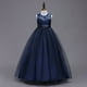 thumbnail image 2 of Vestido infantil Vestido de princesa Vestido de novia de encaje infantil grande Vestido largo Vestido tipo chaleco, 2 of 6