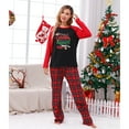 thumbnail image 3 of Jenny Matching Family Christmas Pajamas Sayings They Are The Naughty Ones, White And Red, 2 Pieces, Sizes Newborn - Adult 6XL, 3 of 7