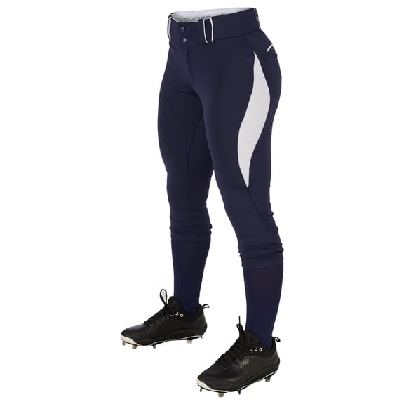 Surge 2 color Softball Pant - NAVY,WHITE - 2XL