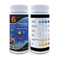 thumbnail image 7 of 6-In-1 Multi-Functional Aquarium Test Strips Aquarium Test Kit, 6-In-1 Aquarium Water Testing Strips For Ph Nitrite Nitrate General & Carbonate Hardness, 50/100 Count High, 7 of 7