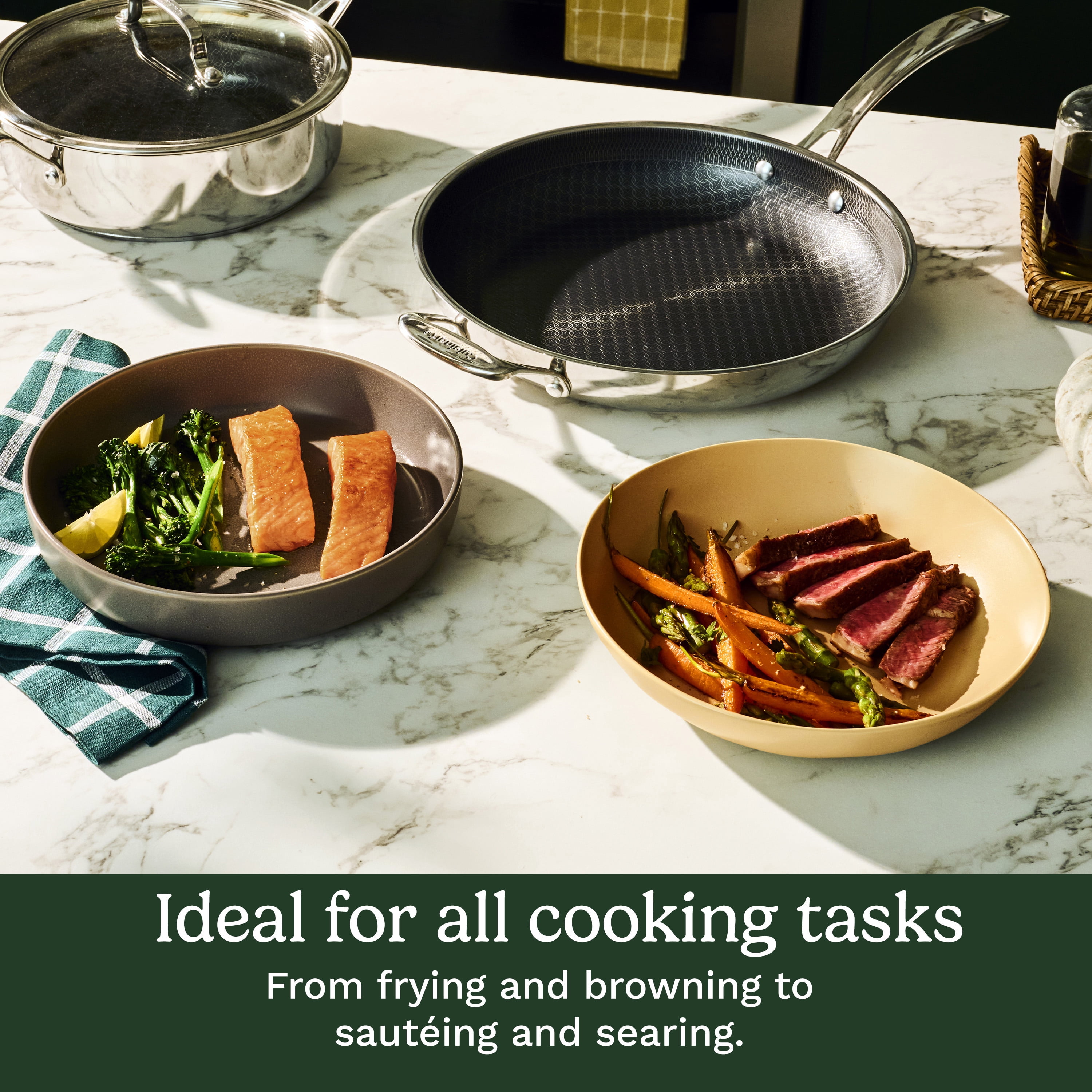 Cuisinart FusionPlus™ Stainless Steel 10" Skillet, FPS22-24