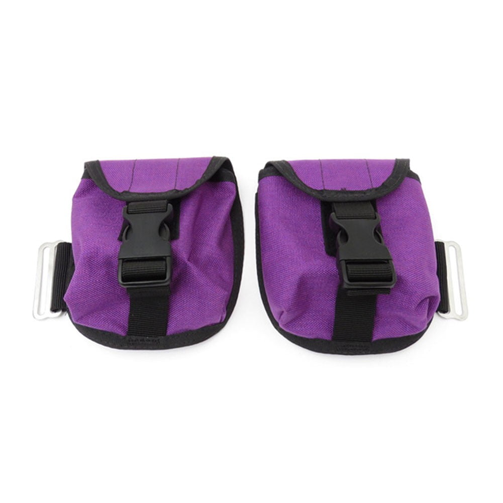 2pc Scuba Diving Weight Bag 2kg Diving weight pocket with Quick Release