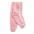 thumbnail image 4 of ZhuoLiL Pants for Girls 8-9 Zhongda Children's Sports Pants Summer Thin Ice Silk Pants Men's And Women's Outerwear Casual Pants Pocket Children's Pants（3-13Years）, 4 of 4