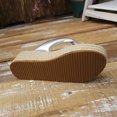 thumbnail image 5 of uublik Women Slippers for Home Breathable Fabric Soft Sole House Shoes Non Slip Beach Slippers, Silver, 5 of 7