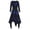 Blue, variant on 2025 Clearance! Womens Clothes Clearance asdoklhq Ladies Dresses Clearance $5,Women Dress Plus Size Tie-Dye Print Long Sleeve Lace-up Handkerchi Gothic Dress