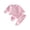 Pink, variant on Spewahor Toddler Baby Girl Easter Spring Outfits 3 6 12 18 24 Months 2T 3T Bunny Ear Easter Egg Print Sweatshirt Long Pants Clothes Set