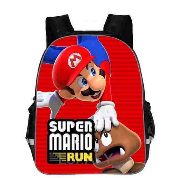 Mario Bros School Bags for Kindergarten Children kids School Backpack for Girls Boys Children's Backpacks Mochila qiuyongming unisex