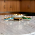 thumbnail image 6 of ALWAYS Ring - Personalized Enamel Ring - 4mm Wide Enamel Stacking Band - Customized Enamel Band- Proposal Ring - Wedding Band - High Quality, 6 of 8