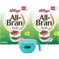 thumbnail image 1 of Kellogg's All-Bran Buds Cereal, 22 Ounce Box (Pack of 2) with YBQF Cereal Bowl, 1 of 5