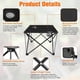 thumbnail image 5 of Folding Camping Table for Outdoor BBQ Fishing Beach Picnic, 5 of 5