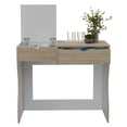 thumbnail image 3 of Mueble Tocador Perlak Beige y Blanco Virtual Muebles, 3 of 6