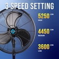 thumbnail image 3 of Ventilador de pedestal Tornado, 3 of 5