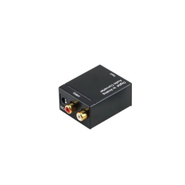 ZheElen L/R Audio Adapter with Charging Cable Transmission Optical Adapters Aluminum USB Amplifier for Coffee Company Using Supplies D/A adaptor